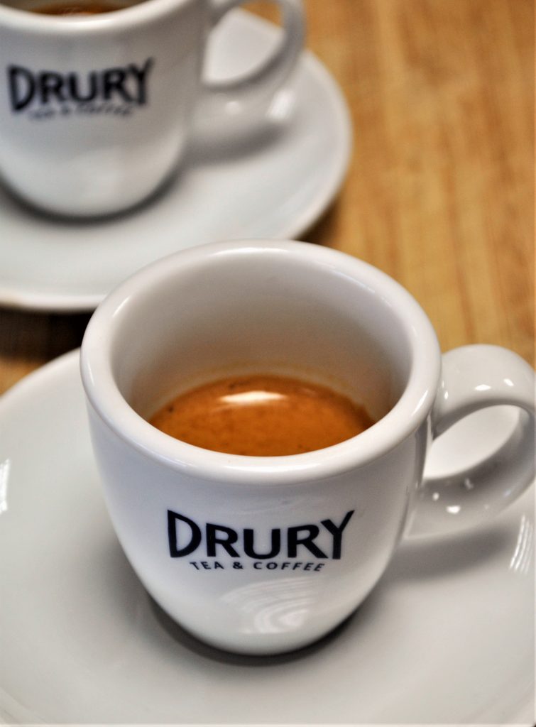 Espresso Coffees roasted since the 50's Drury Tea & Coffee Wholesale